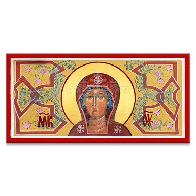 Holy Face of the Theotokos Icon - T210