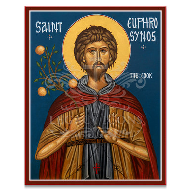 Saint Euphrosynos the Cook (Fiorenzo) Icon - S637