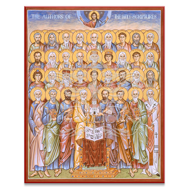 Icon of All the Authors of the Holy Scriptures - Writers of the Bible ...