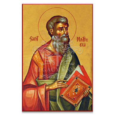 Apostle Matthew Icon - 8"x10"
