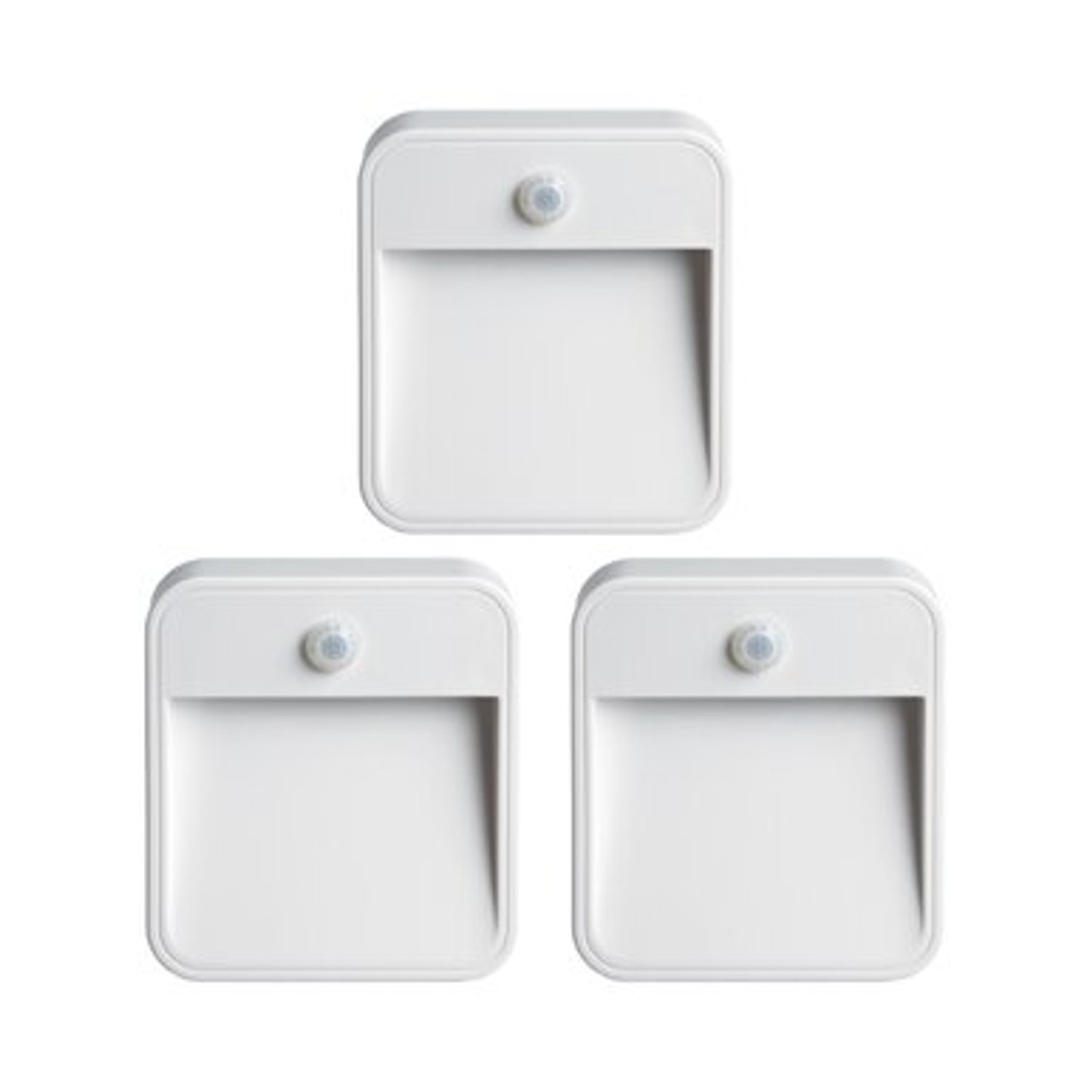 Portable 2-Pack Beams MB750 Wireless Battery-Operated White Motion-Sensing 20 Lumen LED Nightlight Mr