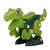 3-in-1 DIY Take Apart Dinosaur Toys with Electric Drill for Kids of 3 and 3 Years Above, Red+Brown+Green XH