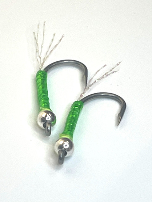 Green Bead Head Handlebar