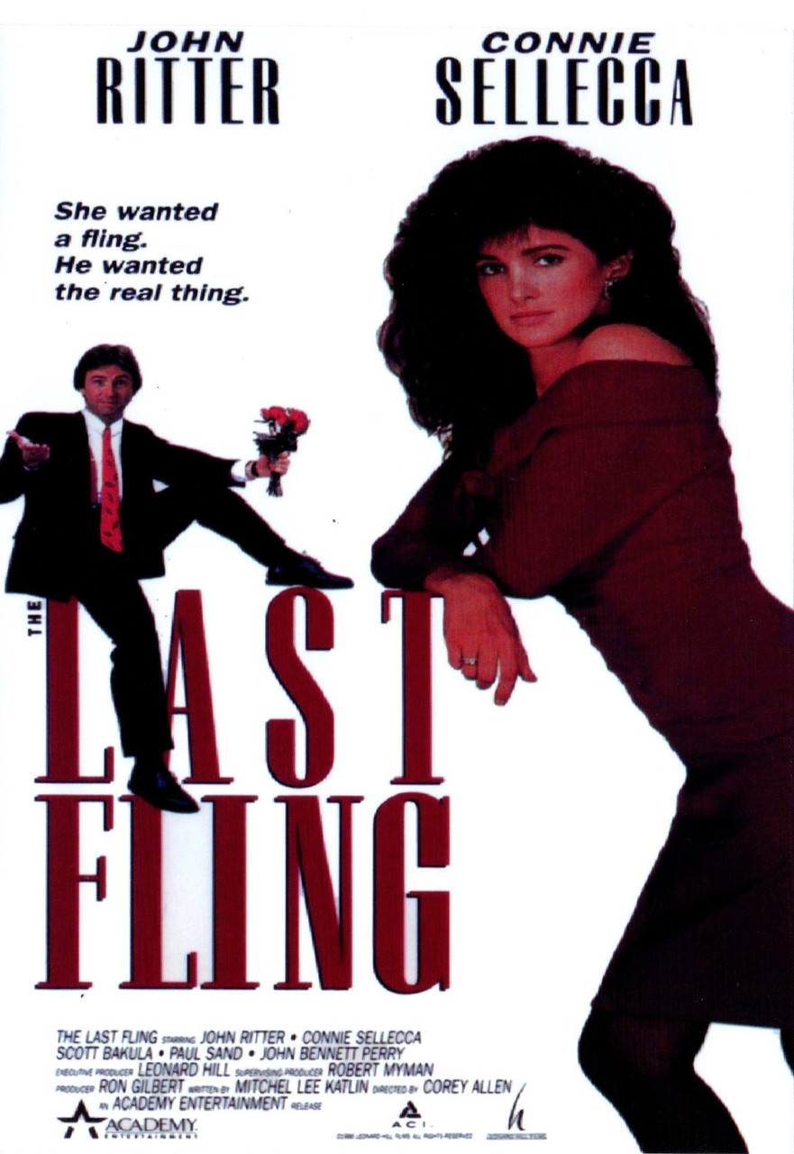 The Last Fling DVD starring John Ritter & Connie Sellecca