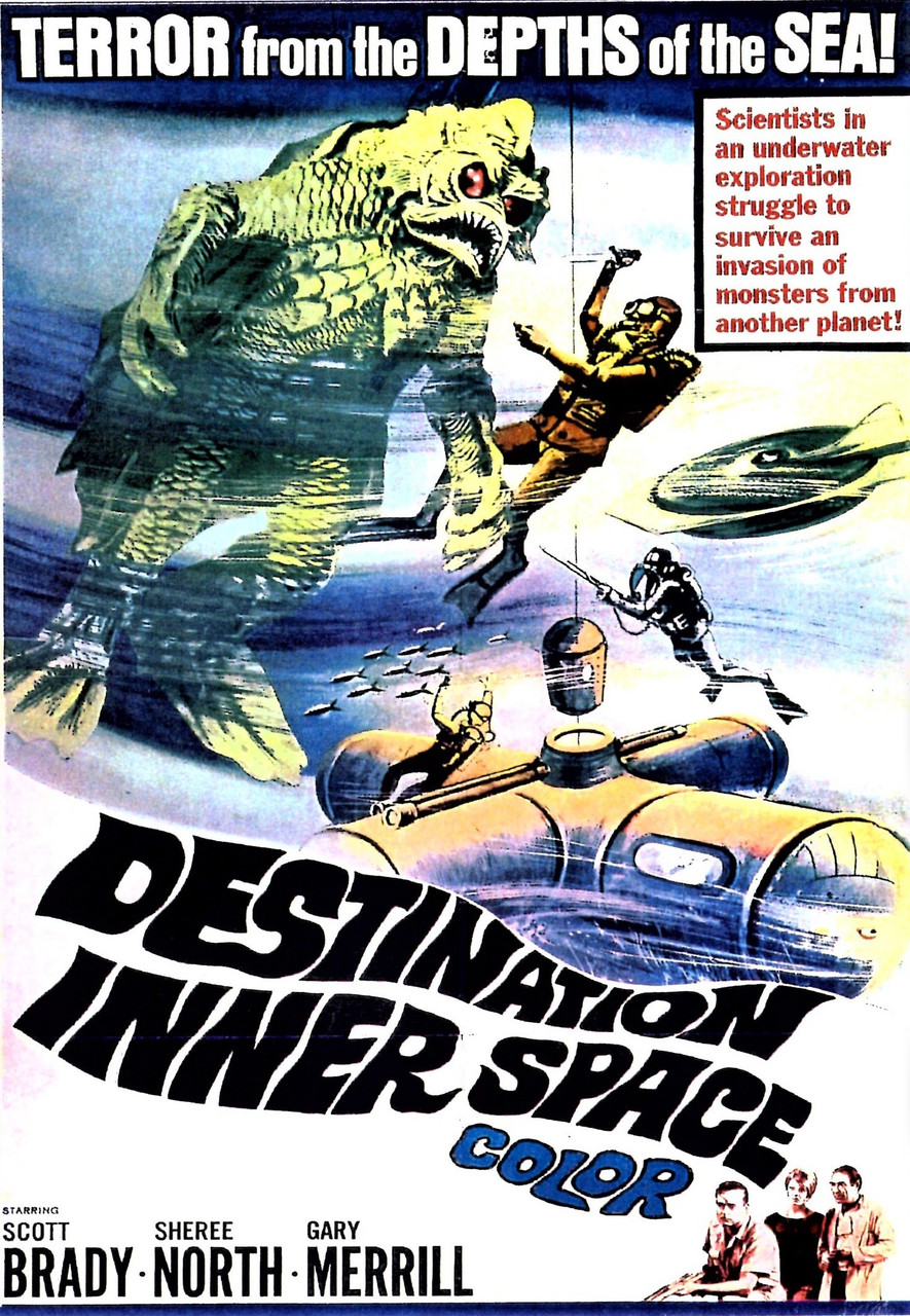 その他 Destination Space [DVD] Destination Inner Space aka Terror of the Deep on DVD - Media