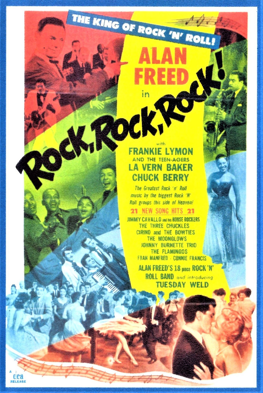 Rock, Rock, Rock starring Alan Freed, Tuesday Weld, Chuck Berry, and more  on DVD