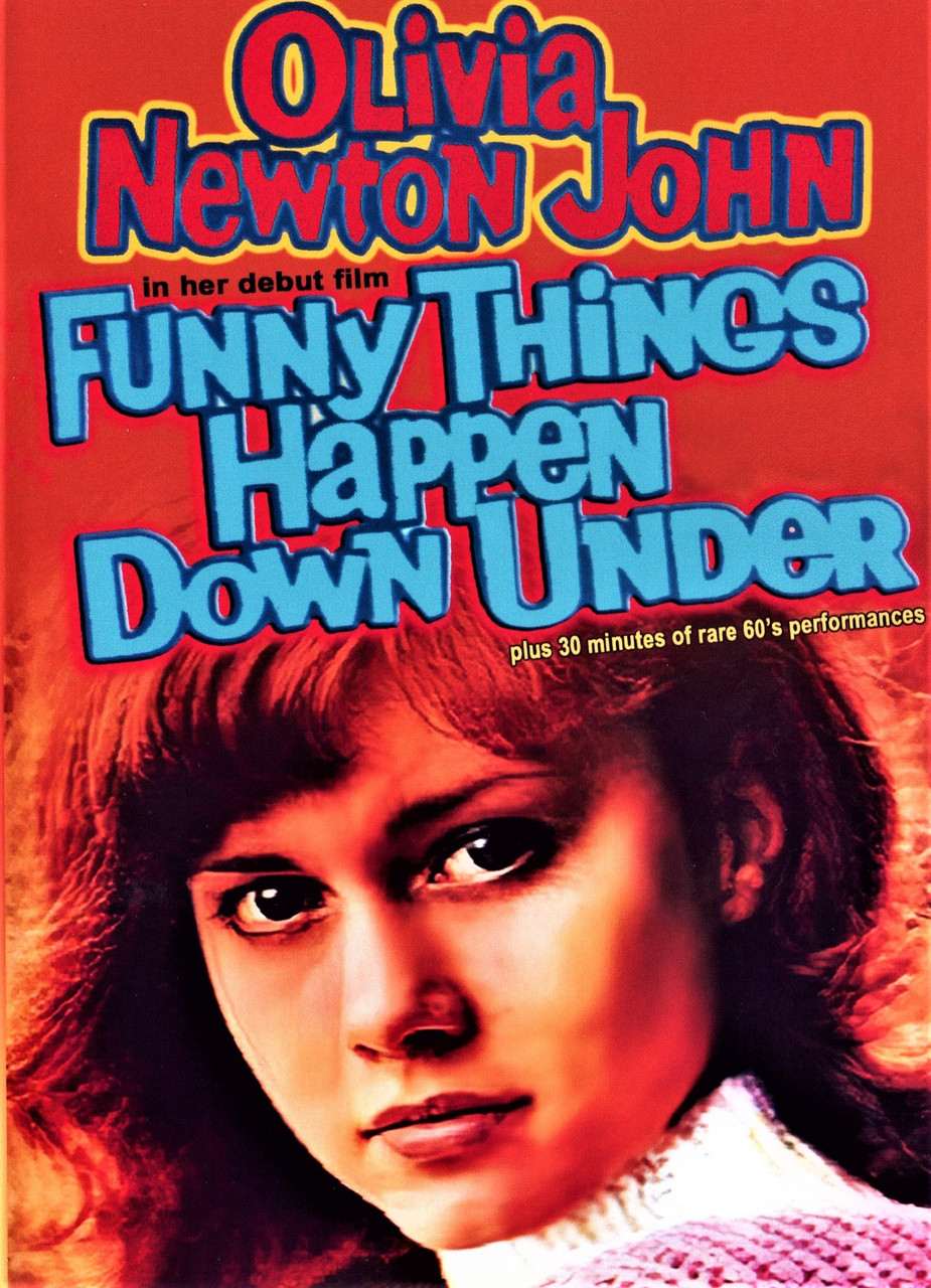 Olivia Newton John in Funny Things Happen Down Under in her 1st film on DVD