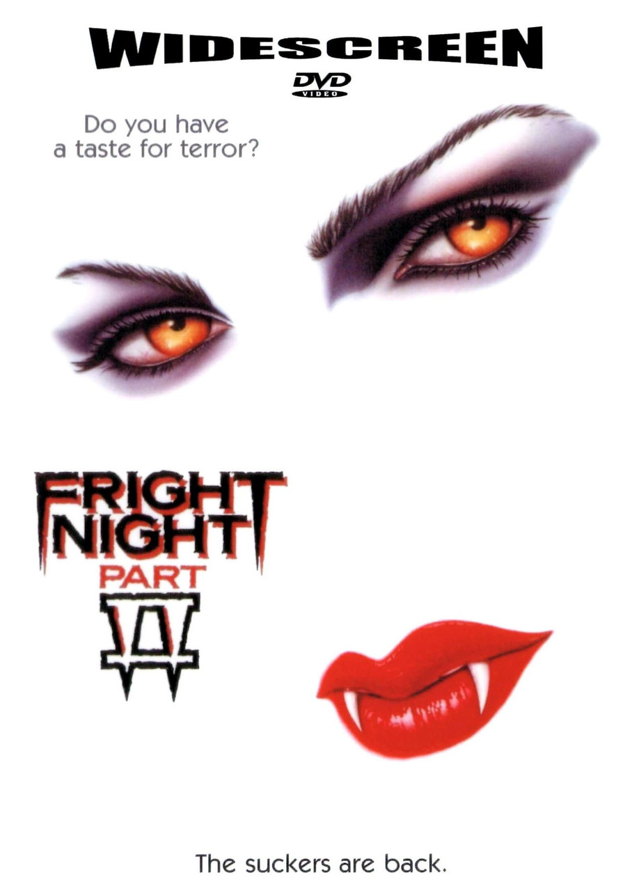 Fright Nights 激レアレコード❶ Fright Night 2 starring William Ragsdale, Roddy McDowall on DVD