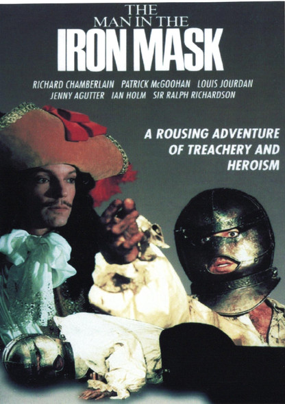 The Man In The Iron Mask starring Richard Chamberlain, Louis Jourdan on DVD RARE