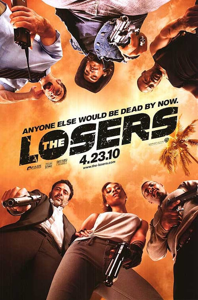 The Losers advance mini movie poster