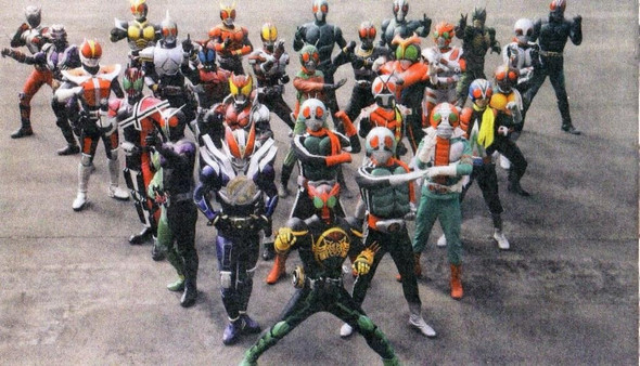 Let's Go Kamen Riders the Movie DVD