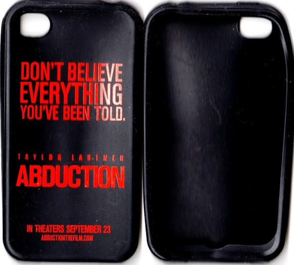ABDUCTION Promo IPhone case starring Taylor Lautner