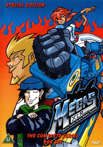 Megas XLR animated series in a 4 dvd set