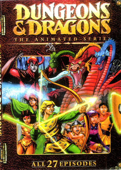 Dungeons and Dragons the Complete Animated series on 3 DVDS