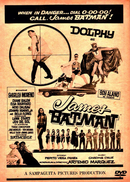 James Batman Philippines Action Hero on DVD