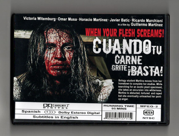 When Your Flesh Screams on DVD subtitled in English