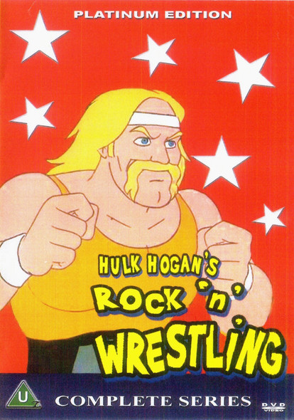Hulk Hogan's Rock N Wrestling cartoons complete series plus extras on a 5 DVD boxed set
