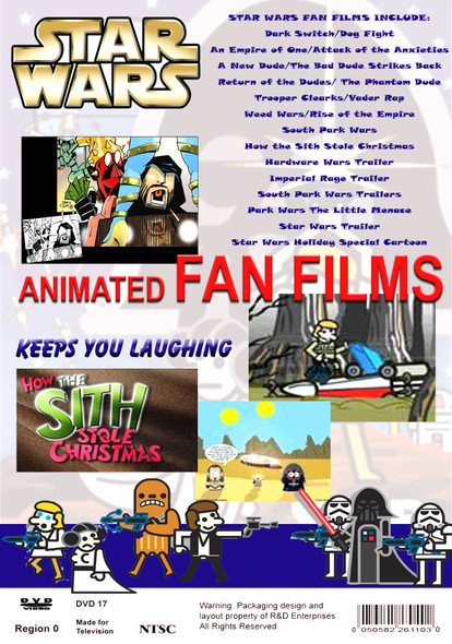 Star Wars Animated Fan Films on DVD