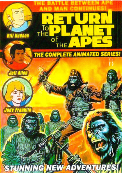 Return to the Planet of the Apes - The Complete 1975 Animated Series on 2 DVDs