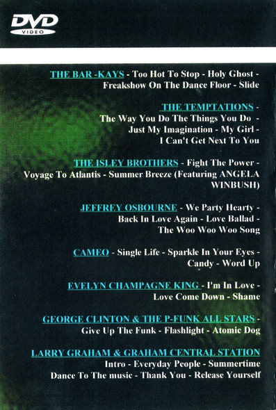 Sinbad's Summer Jam Soul Festival Vol 1 & 2 on 2 DVDs