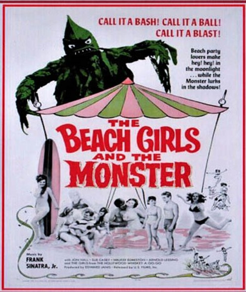 The Beach Girls and the Monster on Blu-Ray