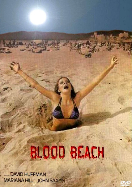Blood Beach starring John Saxon, Burt Young, rare beach horror drama on DVD