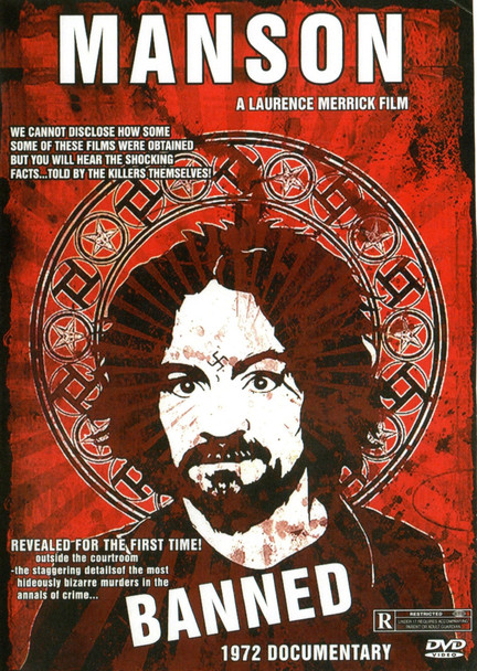 Charles Manson BANNNED 1972 documentary film on DVD