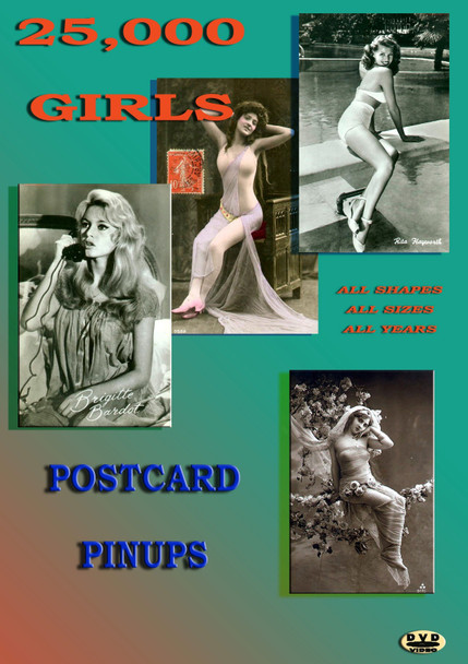 25,000 Postcard Pinup Girls on CD-ROM