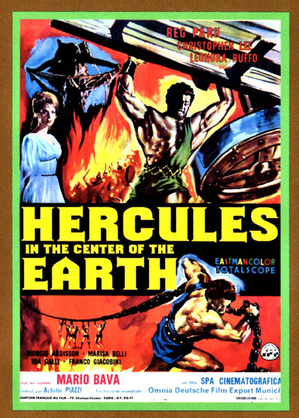 Hercules in the Center of the Earth AKA Hercules in the Haunted World DVD