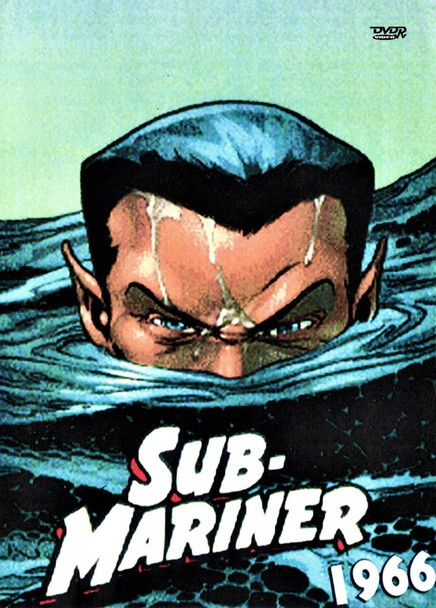 Sub-Mariner 1966 Complete animated cartoon series on 2 DVDs