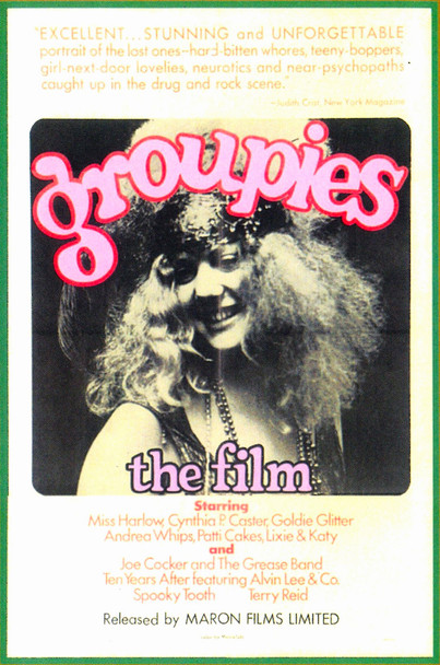 Groupies the Film including the Plaster Casters on DVD