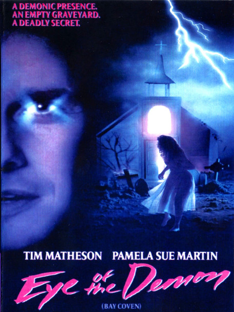 Eye of the Demon aka Bay Coven starring Pamela Sue Martin, Woody Harrelson, Tim Matheson, Jeff Conaway on DVD