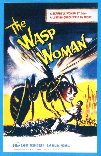 The Wasp Woman starring Susan Cabot directed by Roger Corman on DVD