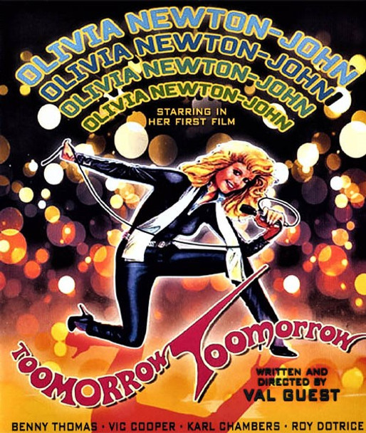 Toomorrow starring Olivia Newton-John in her 1st movie role 8 years prior to Grease VERY RARE on Blu-ray