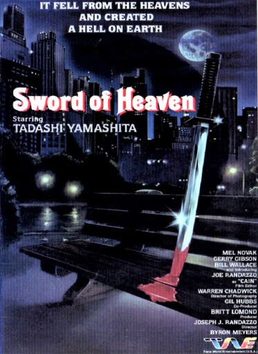 Sword of Heaven starring Tadashi Yamashita on DVD (1985