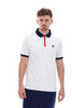 Fila Mens Polo Shirt BB1 FILA Vintage 80's Striped Polo 