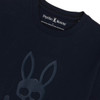 Psycho Bunny Mens T-Shirt Posen Matte Tee in Navy Blue