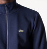 Lacoste Mens Track Top Full Zip Regular Fitted Track Jacket in Navy Blue
