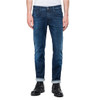 Replay Mens Jeans Anbass Hyperflex Slim Fitted Jeans in Cloud Blue