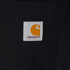 Carhartt Mens T-Shirt Pocket Tee in Black