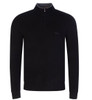 Hugo Boss Mens Sweater Marlo Zip Neck BOSS Wool Jumper