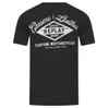 Replay Mens T-Shirt Motorcycle Print Tee in Black