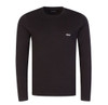 Hugo Boss Mens T-Shirt Embroidered BOSS Long Sleeve Tee