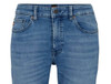 Hugo Boss Mens Jeans BOSS Delaware Peak Blue Comfort Slim Fitted Denim Jeans in Blue