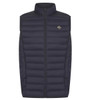 Schott Mens Jacket Land22V Lightweight Gilet in Navy / Black