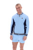 Fila Mens Track Jacket Settanta 80's FILA Vintage Track Top in Light Blue