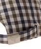 Weekend Offender Mens Cap Clay Baseball Hat in Mid House Check