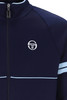 Sergio Tacchini Mens Tracksuit Orion 80's Track Top & Joggers in Blue