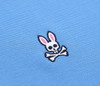 Psycho Bunny Mens Polo Shirt Classic Polo in Marina Blue