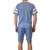 Mens T Shirt Shorts Tracksuit Set Blue Medium RRP £50 Boohoo Man Summer Set